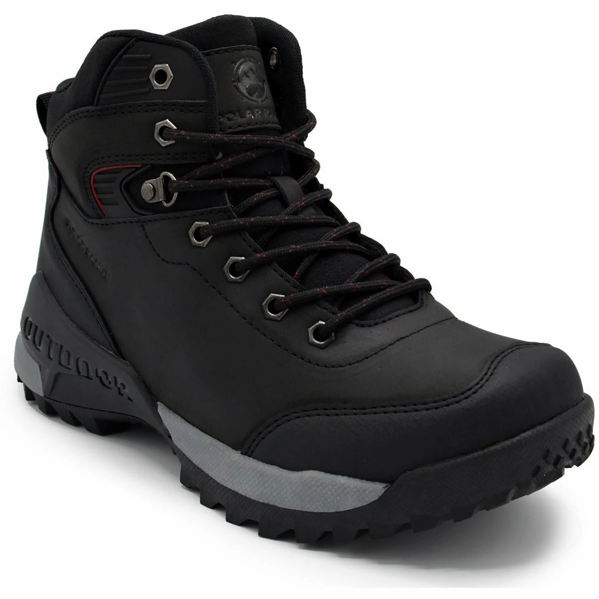 FINLAY Mens Lace-Up Manmade Hiking Boots