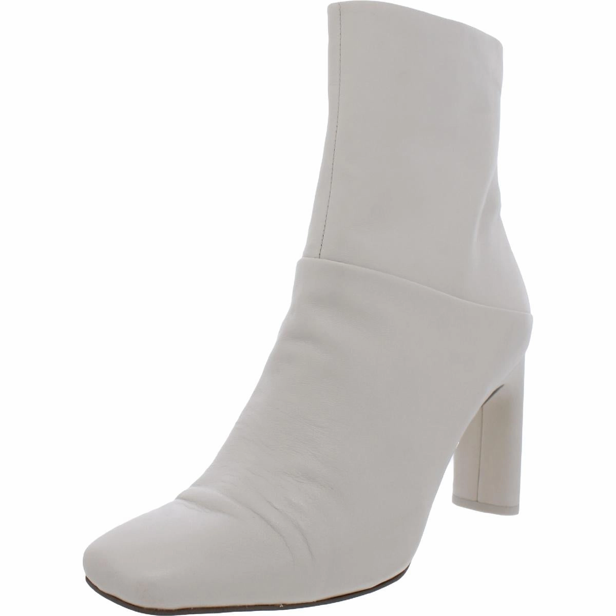 Flexa Womens Leather Square Toe Booties