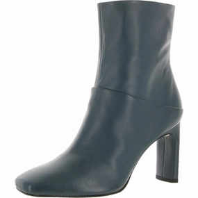Flexa Womens Leather Square Toe Booties Womens Dress Boots for less