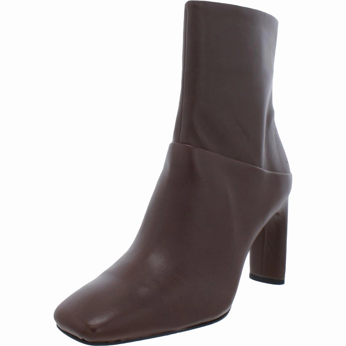Flexa Womens Leather Square Toe Booties