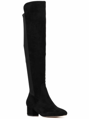 Florence Womens Faux Suede Zipper Over-The-Knee Boots High-quality Womens Boots discount