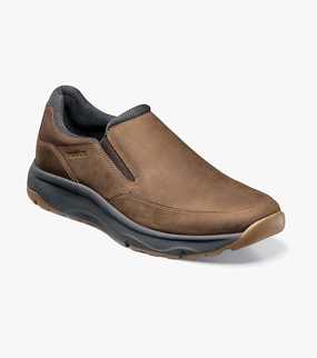 Florsheim Tread Lite 14375-215 Men's US 8.5 Brown Moc Toe Slip On Shoes ZPO3086 Mens Sneakers & Athletic Shoes outlet