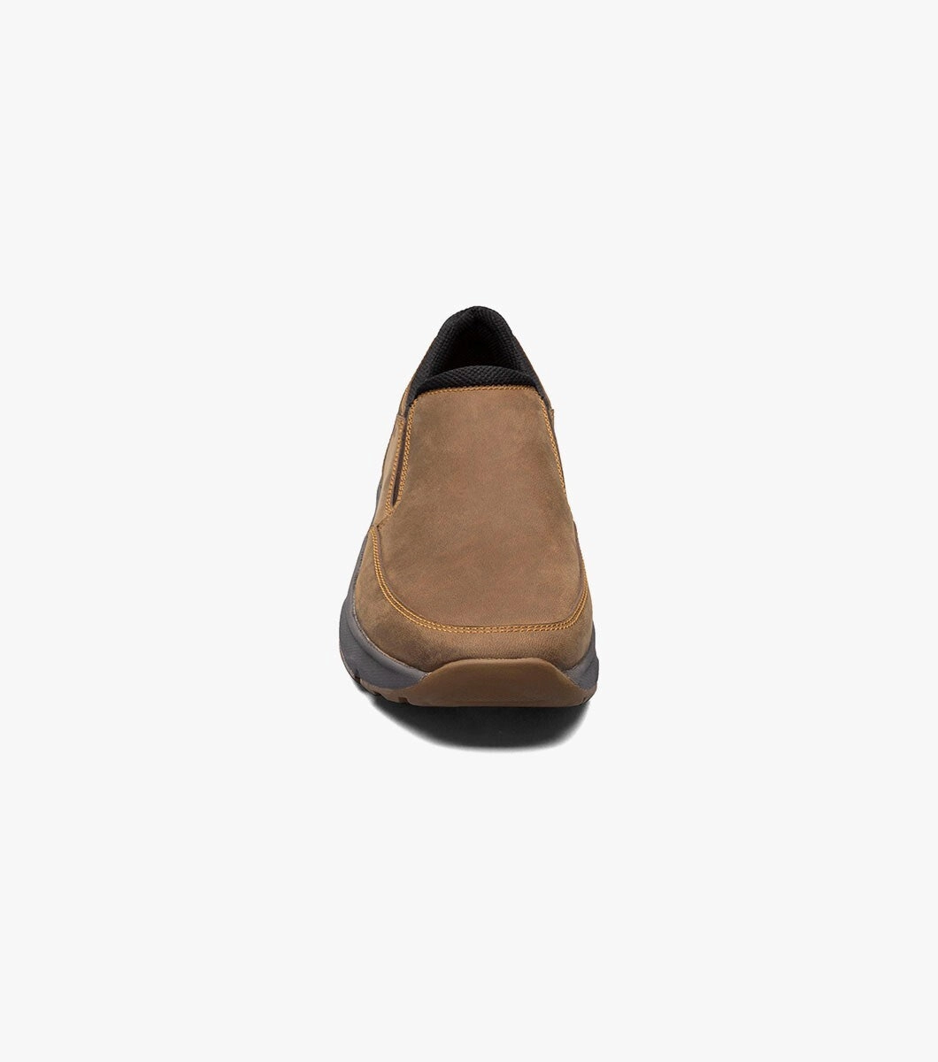 Florsheim Tread Lite 14375-215 Men's US 8.5 Brown Moc Toe Slip On Shoes ZPO3086