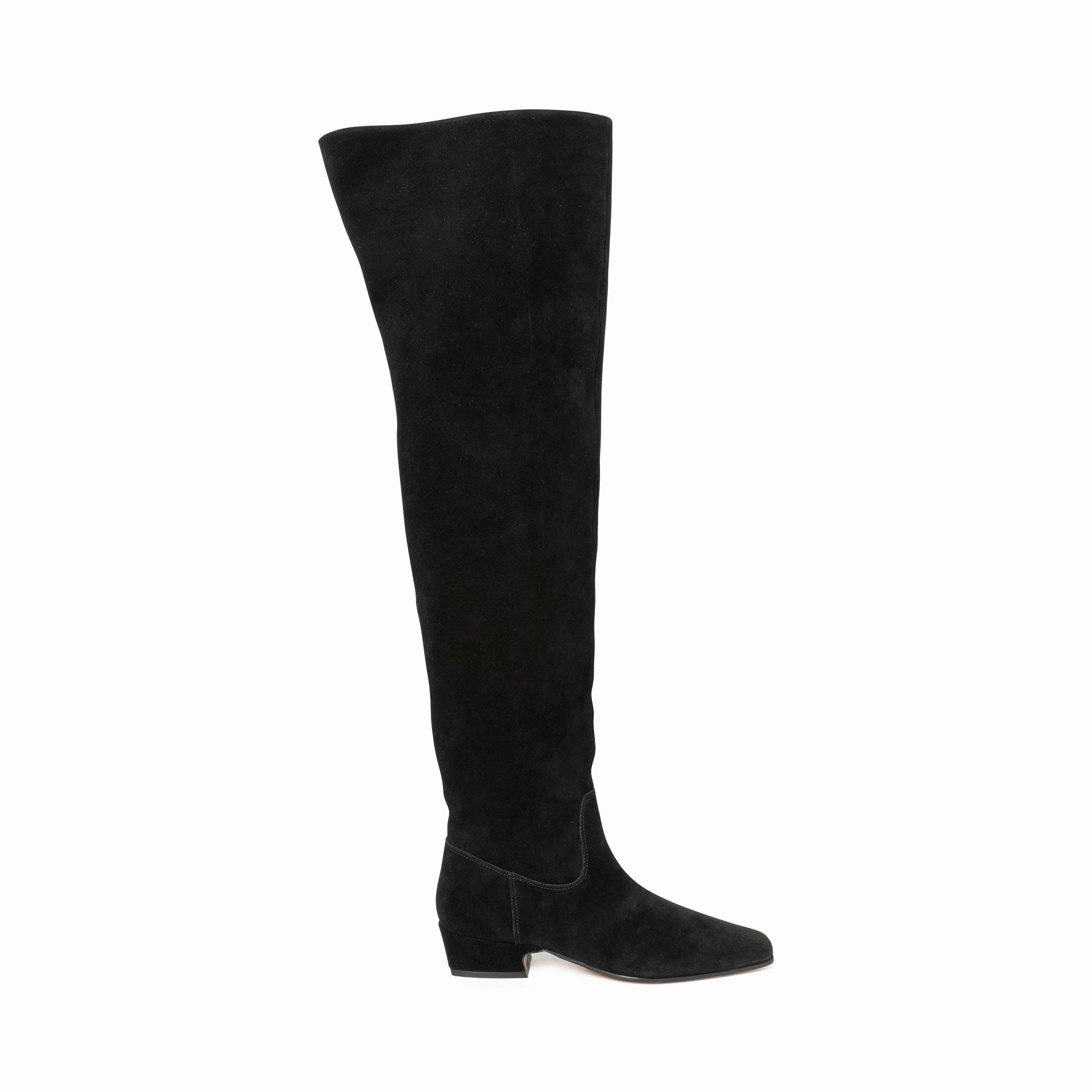 Fly Boot BLACK SUEDE Womens Boots & Booties promotion