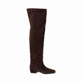 Fly Boot BROWN SUEDE Womens Boots & Booties promotion