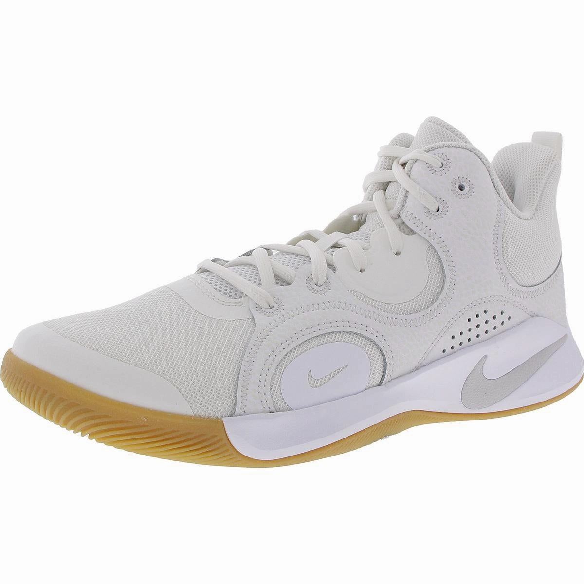 Fly By Mid 2 Mens Faux Leather Performance Athletic and Training Shoes
