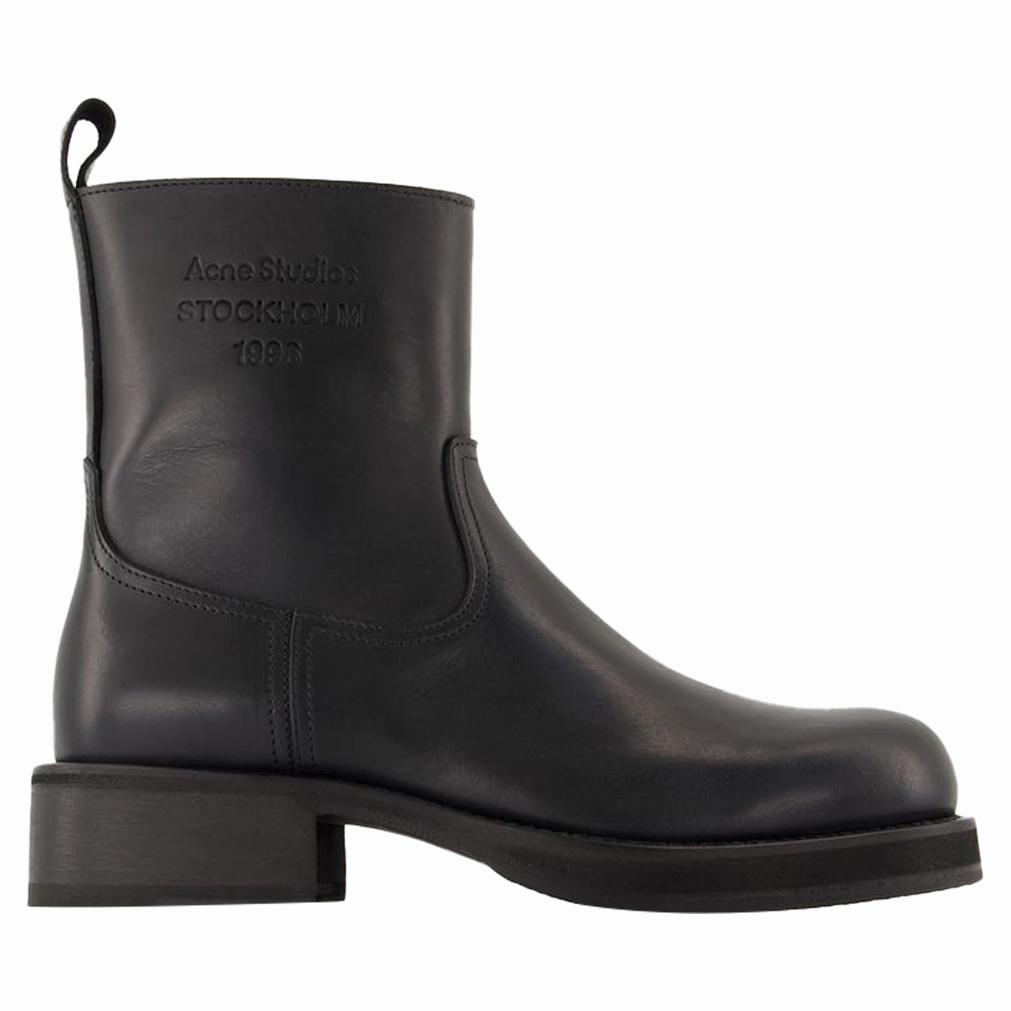 Fn Mn Shoe000280 Ankle Boots - Acne Studios - Leather - Black Womens Winter Boots promo deal