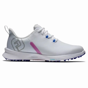 FootJoy Fuel Sport 90127 Sneaker Women's White Pink Spikeless Golf Shoes TF4149 (White,6.5) Athletic Shoes for Women discount