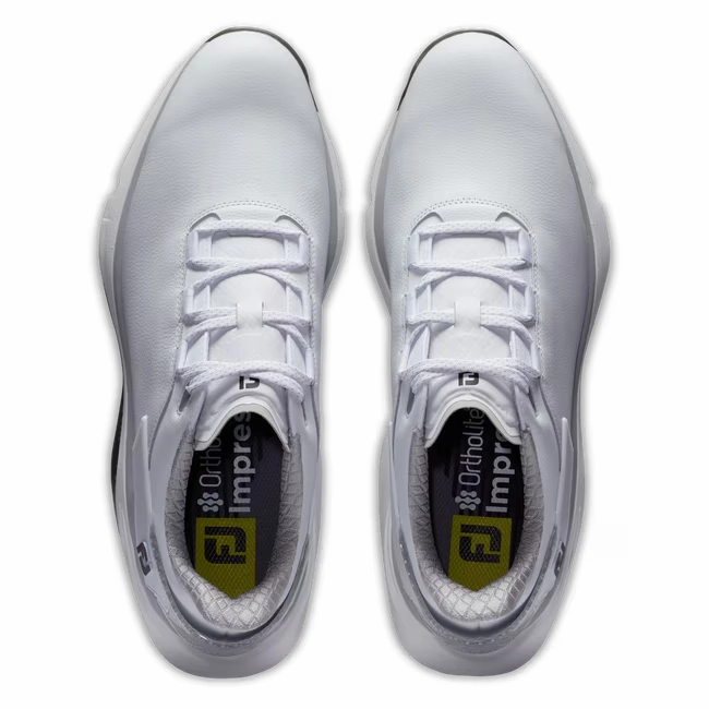 FootJoy Pro/SLX Carbon 56916 Sneaker Men's White Black Spikeless Golf Shoes FJ42