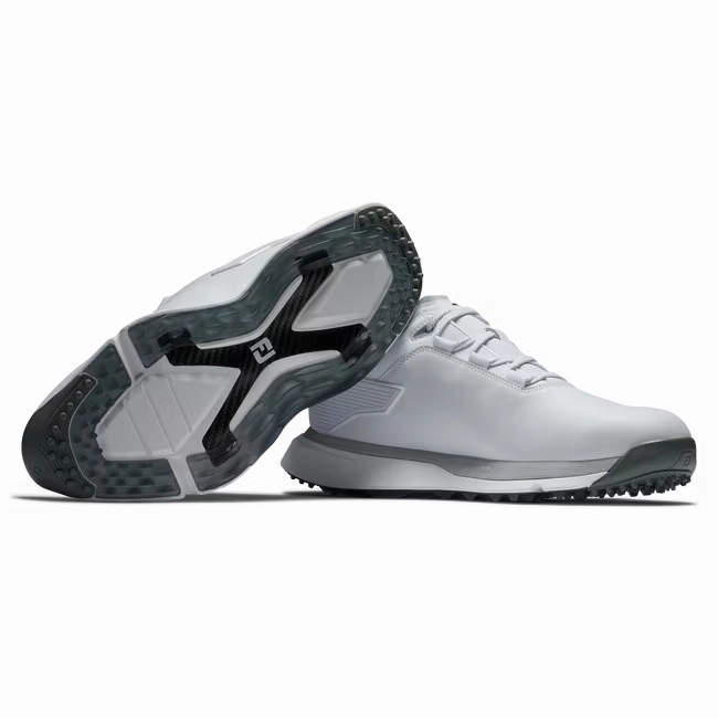 FootJoy Pro/SLX Carbon 56916 Sneaker Men's White Black Spikeless Golf Shoes FJ42