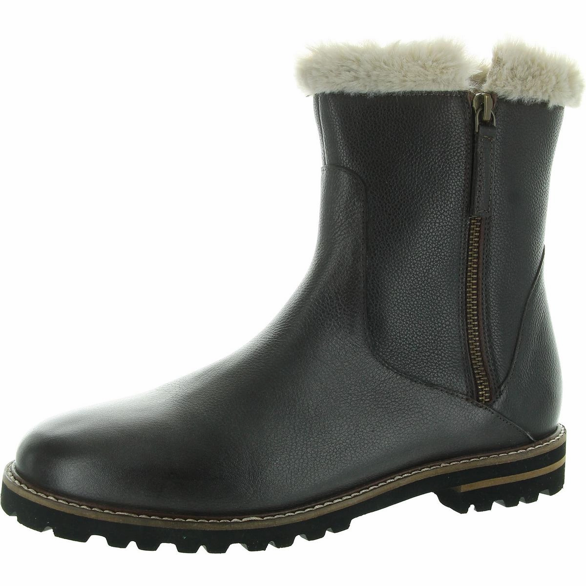 Forever Womens Double Zipper Booties Womens Winter Boots promo deal