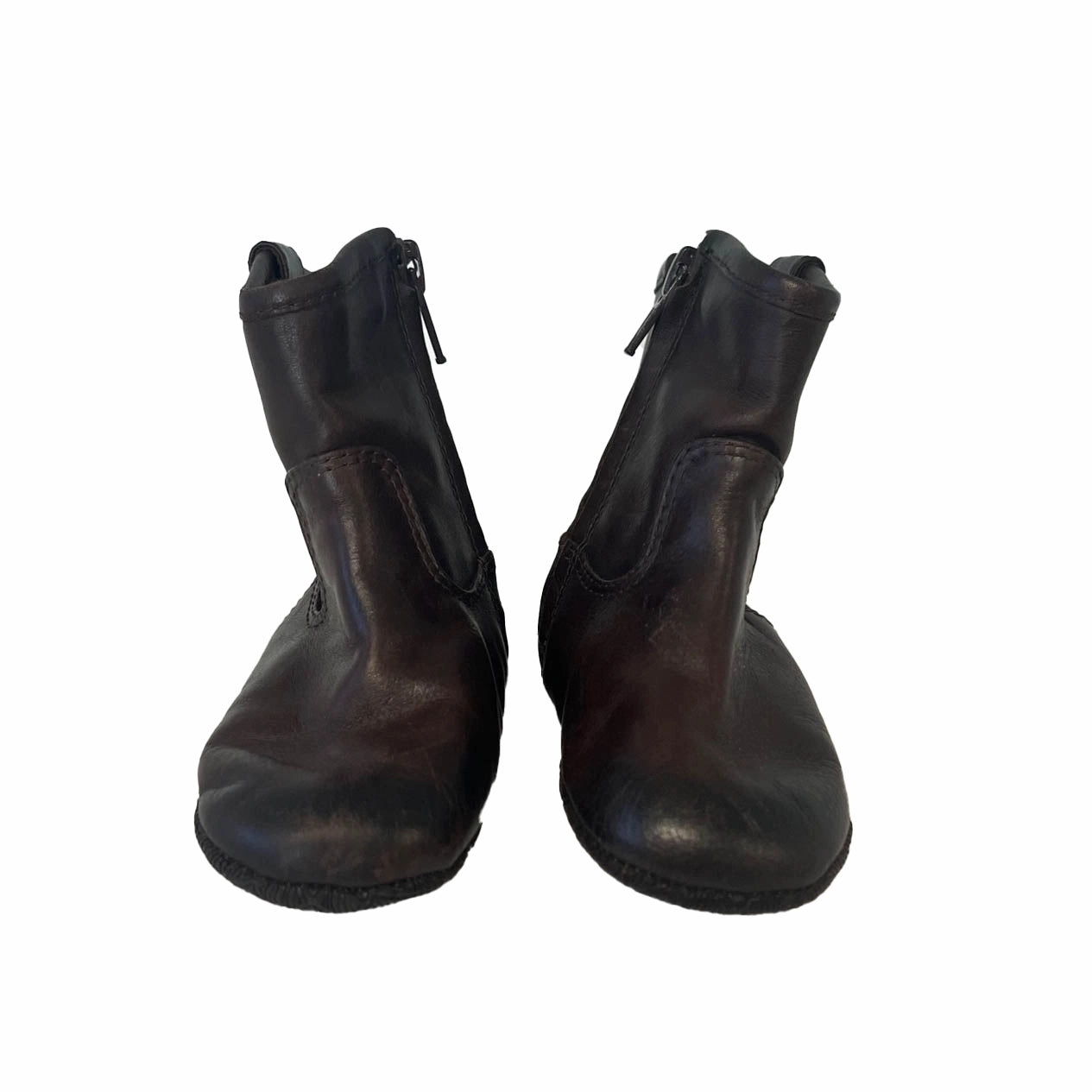 Frye Unisex Brown Booties Discount Boys Footwear online