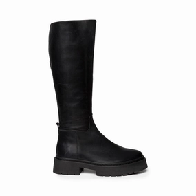 Galina Boot BLACK LEATHER Womens Boots & Booties promotion
