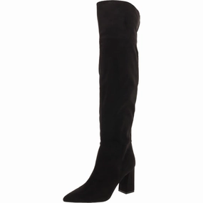 Garwin Womens Pull On Zipper Over-The-Knee Boots Cheap Womens Leather Boots