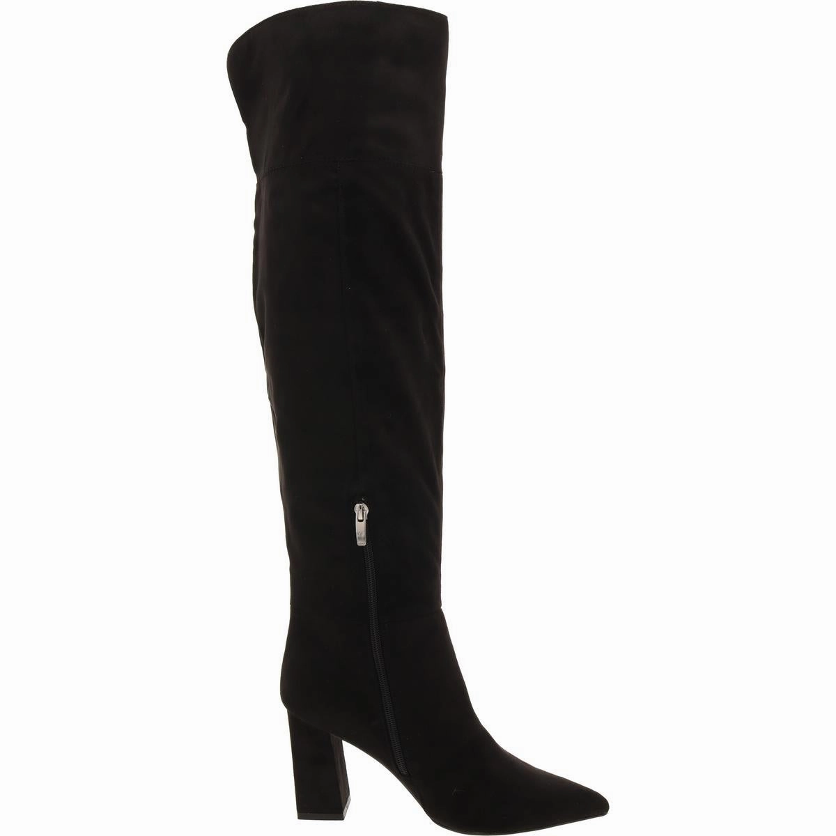 Garwin Womens Pull On Zipper Over-The-Knee Boots