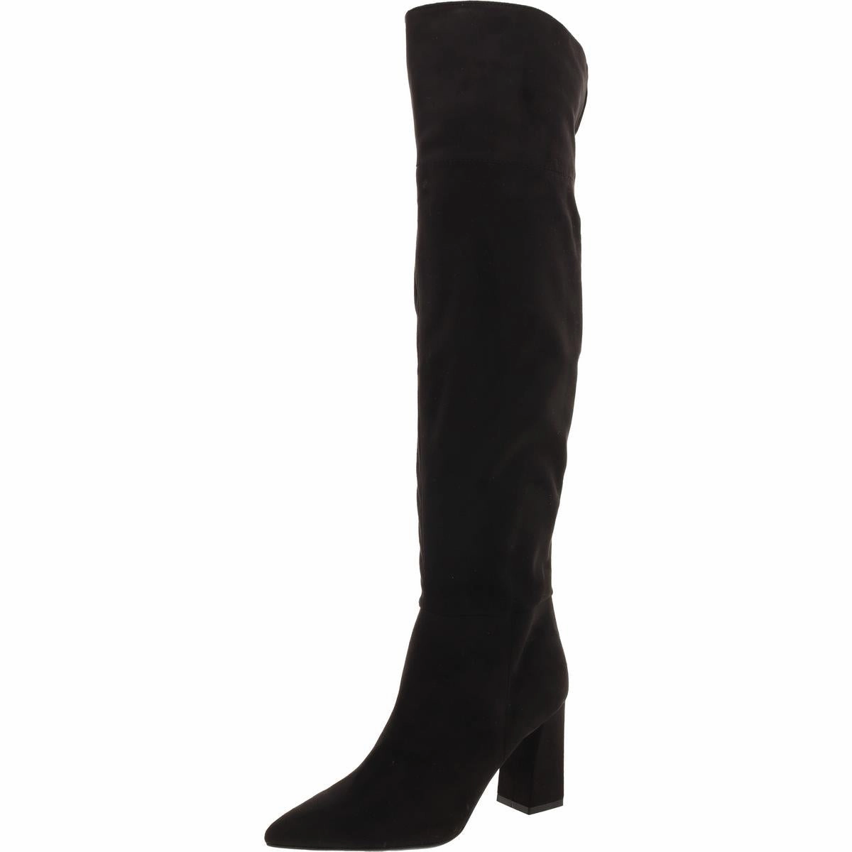 Garwin Womens Pull On Zipper Over-The-Knee Boots