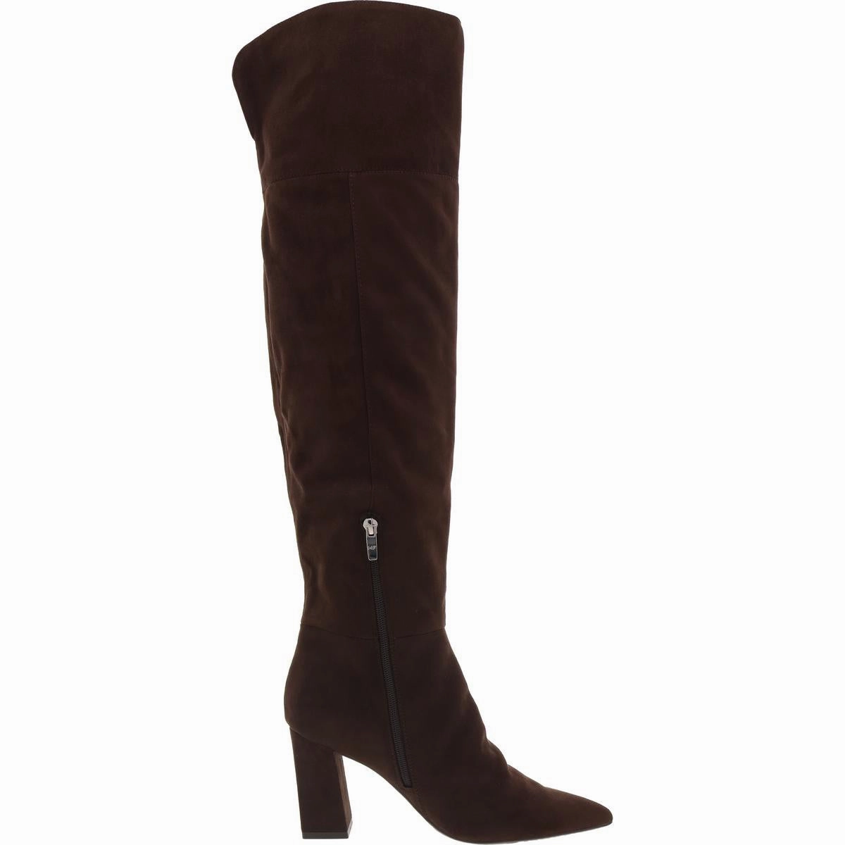 Garwin Womens Pull On Zipper Over-The-Knee Boots