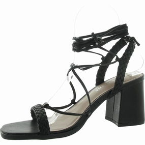 Gemmaa Womens Faux Leather Braided Slingback Sandals Summer Womens Sandals clearance