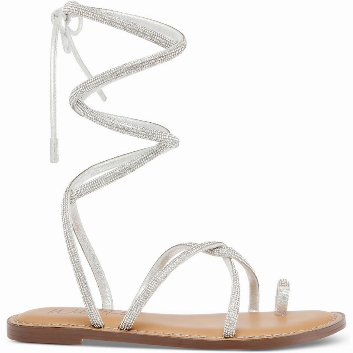 GENNIFERF Womens Wrapping Ankle Toe ring Gladiator Sandals