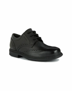 Geox Federico Leather Shoe Boys Boots online deals