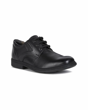 Geox Federico Leather Shoe Discount Boys Sports Shoes online