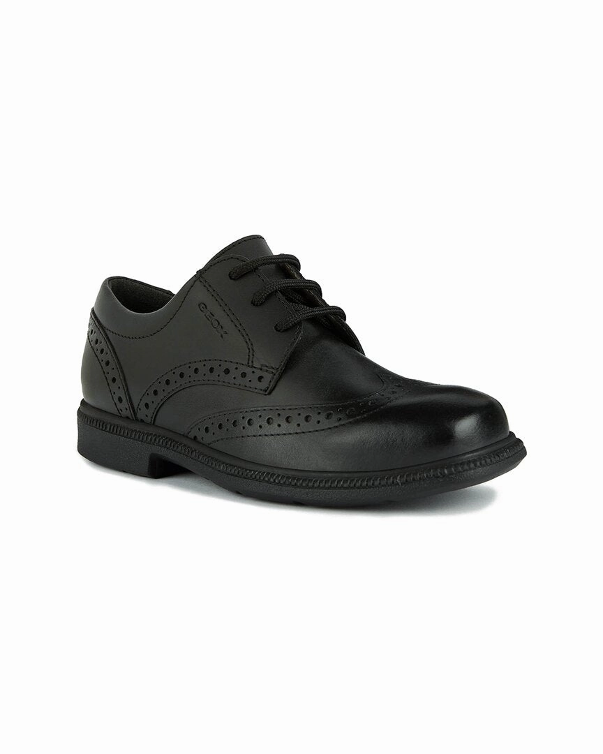 Geox Federico Leather Shoe Discount Boys Footwear online