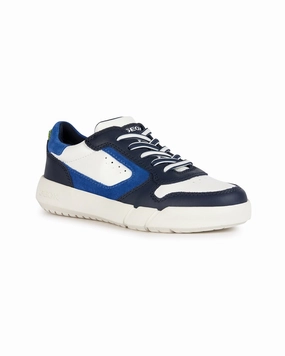 Geox Hyroo Suede Sneaker Boys Sandals on clearance