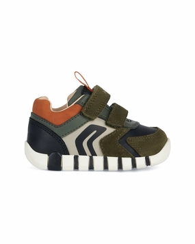 Geox Iupidoo Suede First Steps Baby & Toddler Shoes on sale