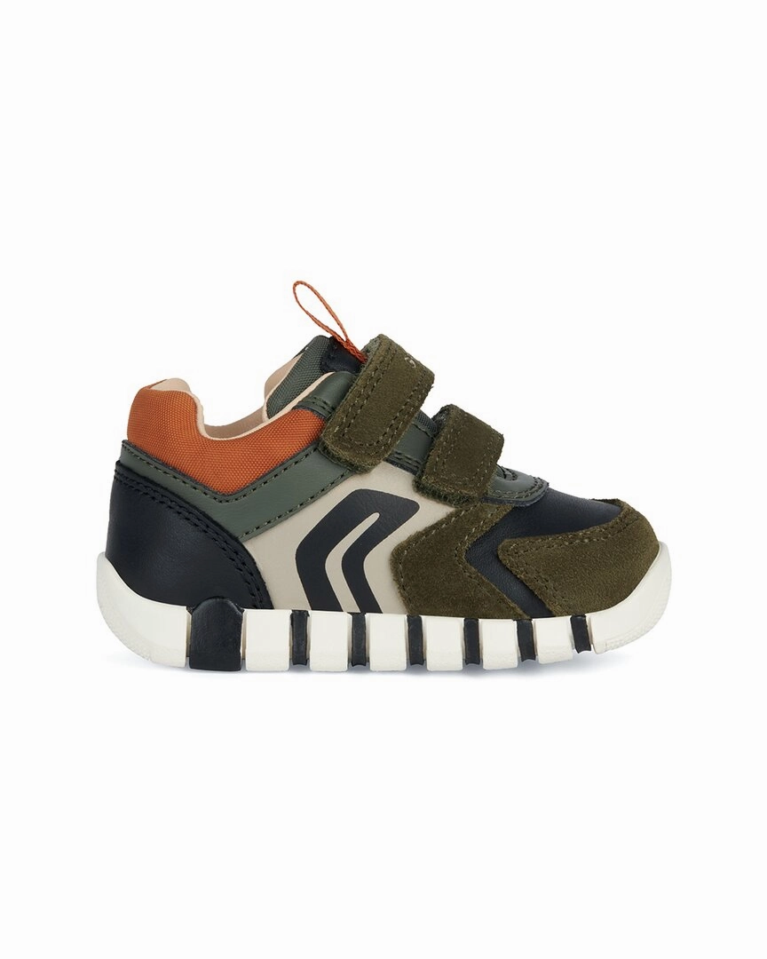 Geox Iupidoo Suede First Steps Baby & Toddler Shoes on sale