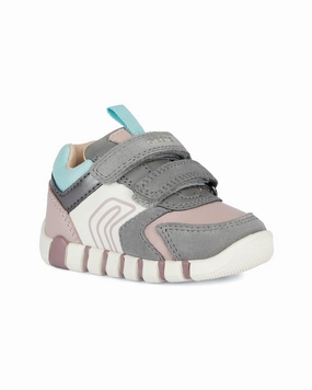 Geox Iupidoo Suede First Steps Baby & Toddler Shoes on sale