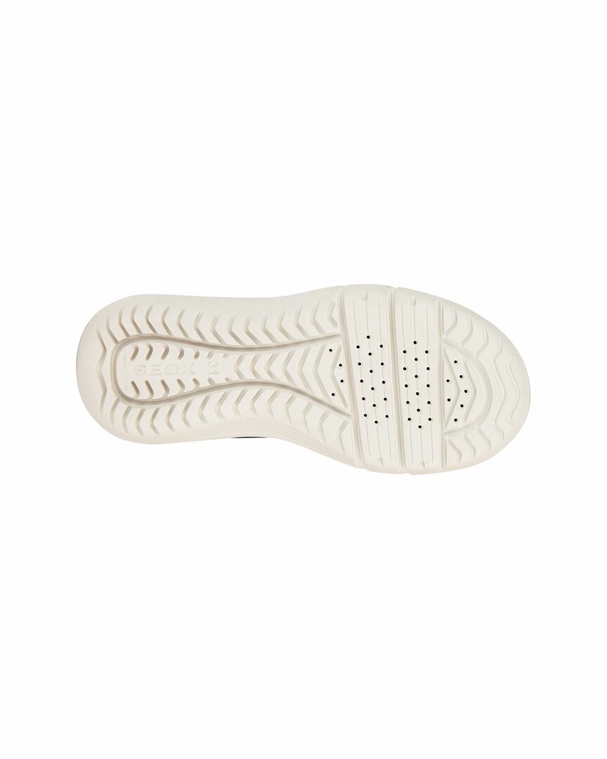Geox J Hyroo Suede-Trim Sneaker
