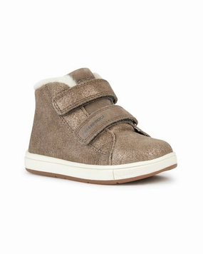 Geox Trottola WPF Suede Sneaker Baby & Toddler Shoes on sale