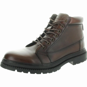 Gerard  Mens Lace-Up Leather Combat & Lace-Up Boots Cheap Mens Boots & Chukkas