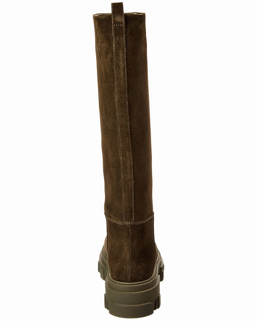 Gia Borghini Perni 07 Suede Knee-High Boot