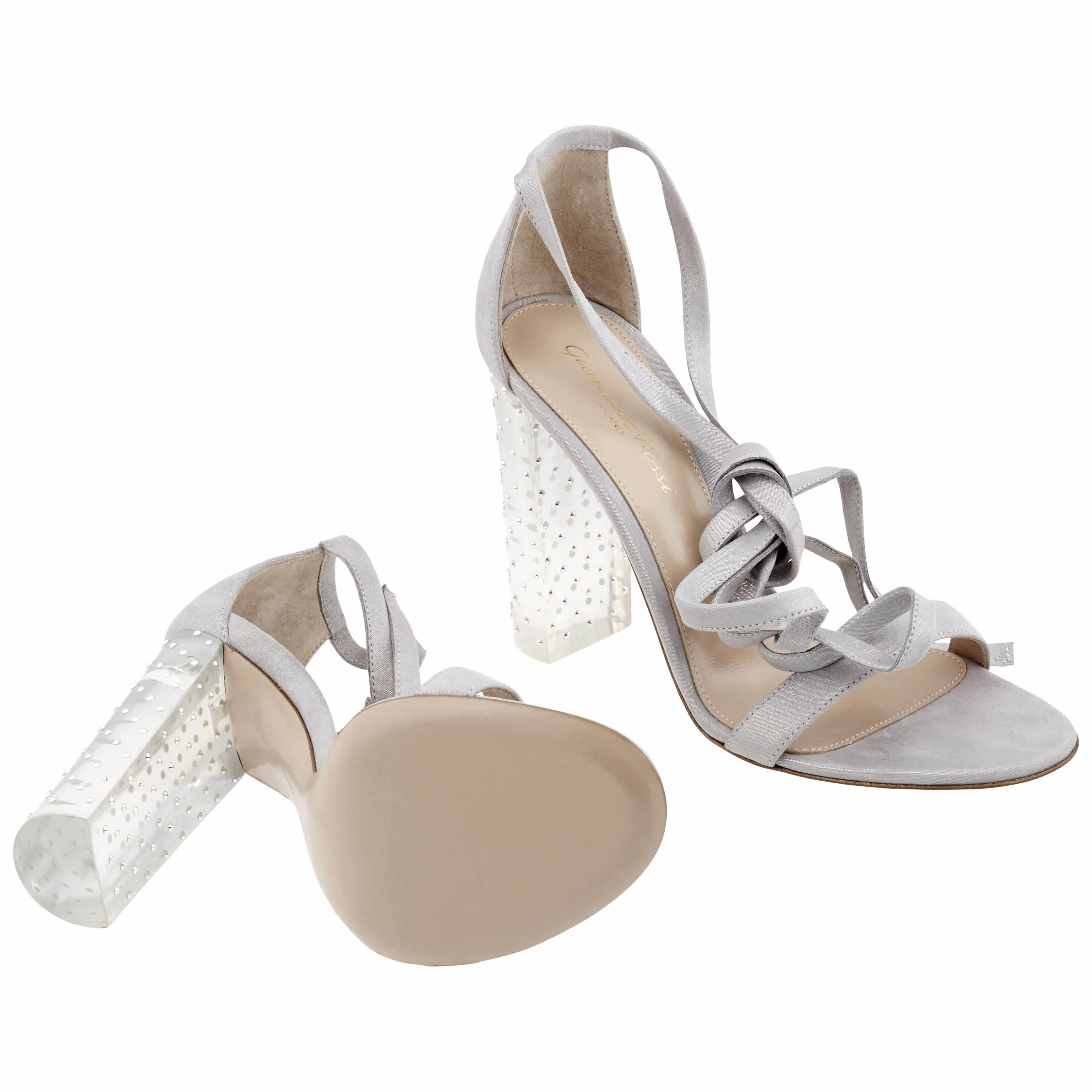 Gianvito Rossi Ladies 105 mm Astra Sandals