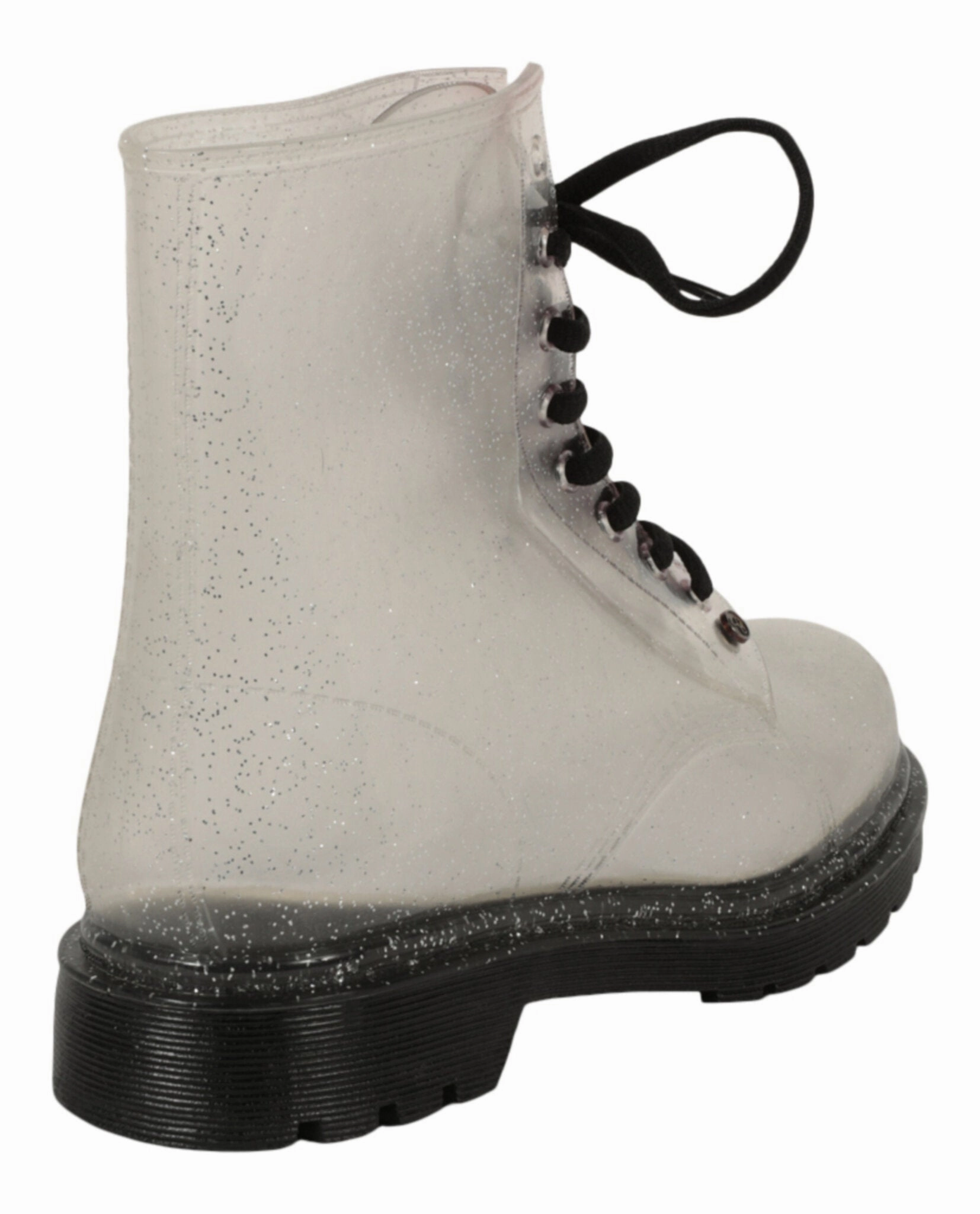 Ginny Silver Glitter Boot