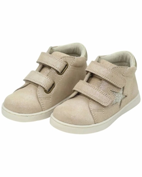 Girl's 691 Kira Double Strap Sneakers In Champagne Girls Athletic Shoes on sale