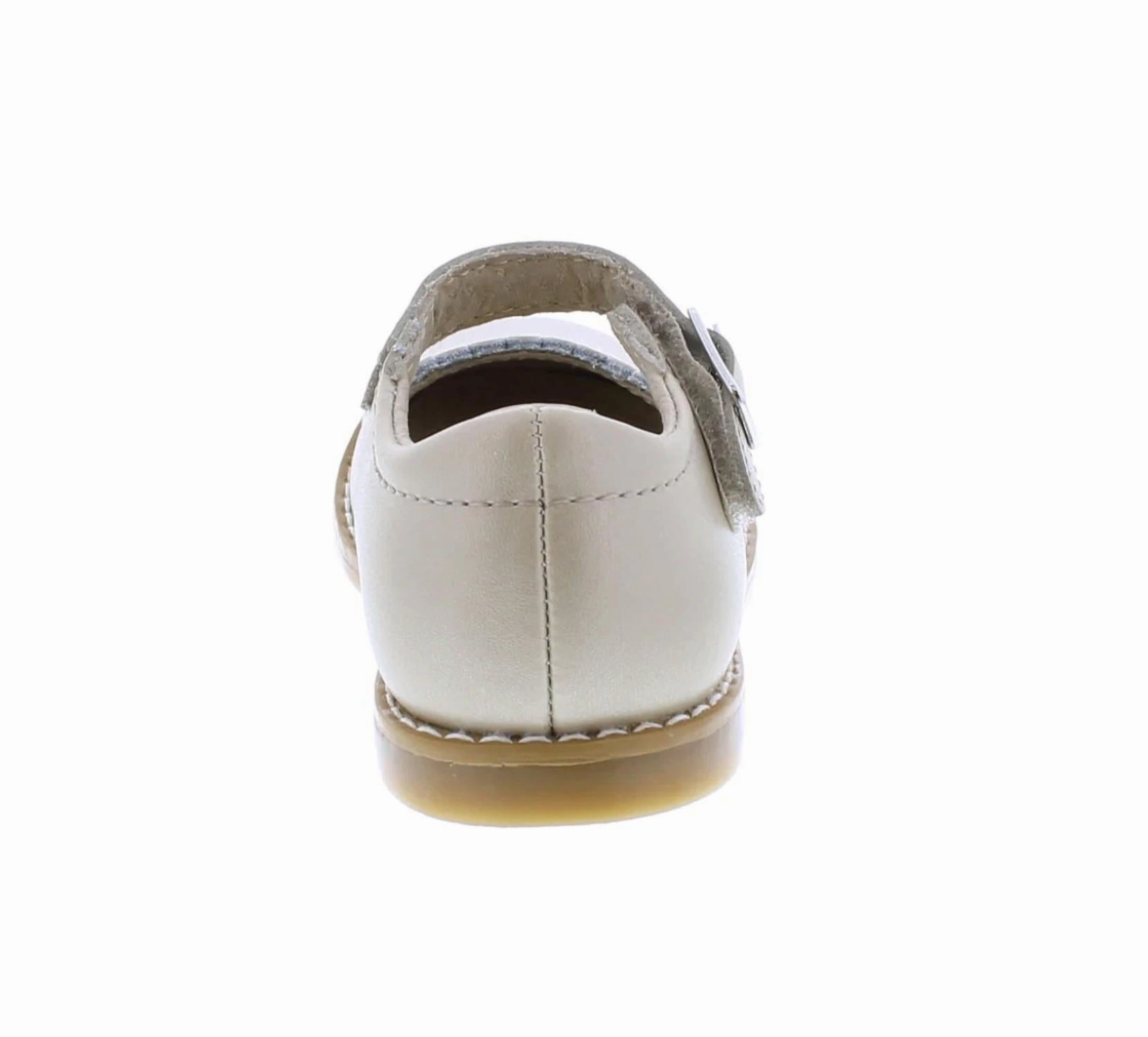 Girl's Allie Mary Jane Shoe In Soft Gold