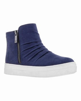 Girl's Amanda High-Top Sneakers In Navy Online sale for Girls Shoes