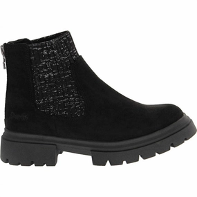 Girl's Chassy Boot In Black Girls Shoes promo price