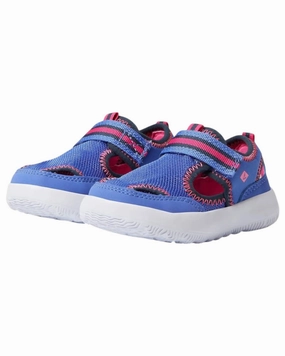 Girl's Coastal Break Sandals In Periwinkle/ Blue Girls Sandals summer sale