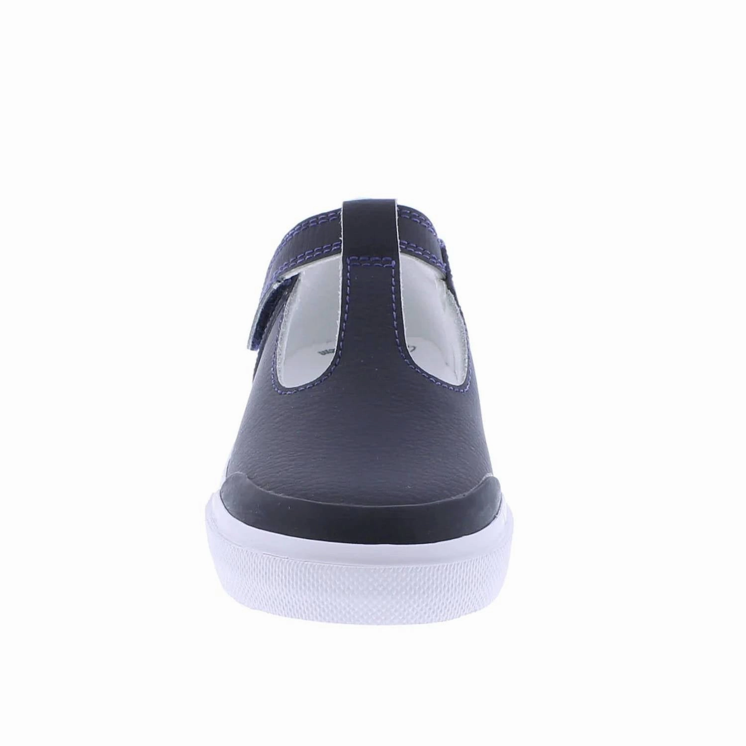 Girl's Drew Sneakers In Navy Leather