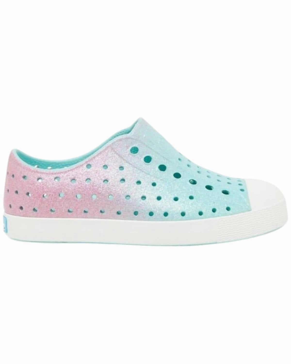Girl's Jefferson Bling Slip-Ons In Hollywood Hydrangea