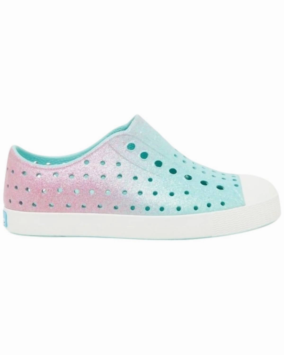 Girl's Jefferson Bling Slip-Ons In Hollywood Hydrangea