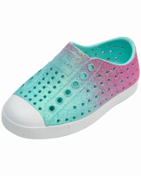 Girl's Jefferson Bling Slip-Ons In Hollywood Hydrangea Girls Sandals summer sale
