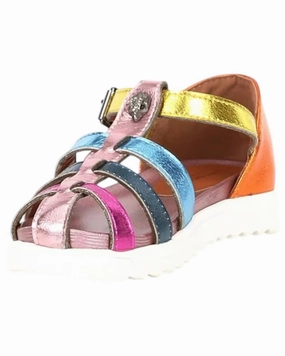 Girl's Kensington Fisherman Sandals In Multi Online sale for Girls Shoes