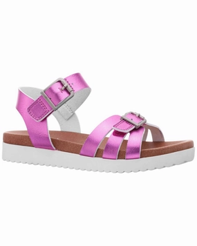 Girl's Lacey Sandals In Pink Online sale for Girls Shoes