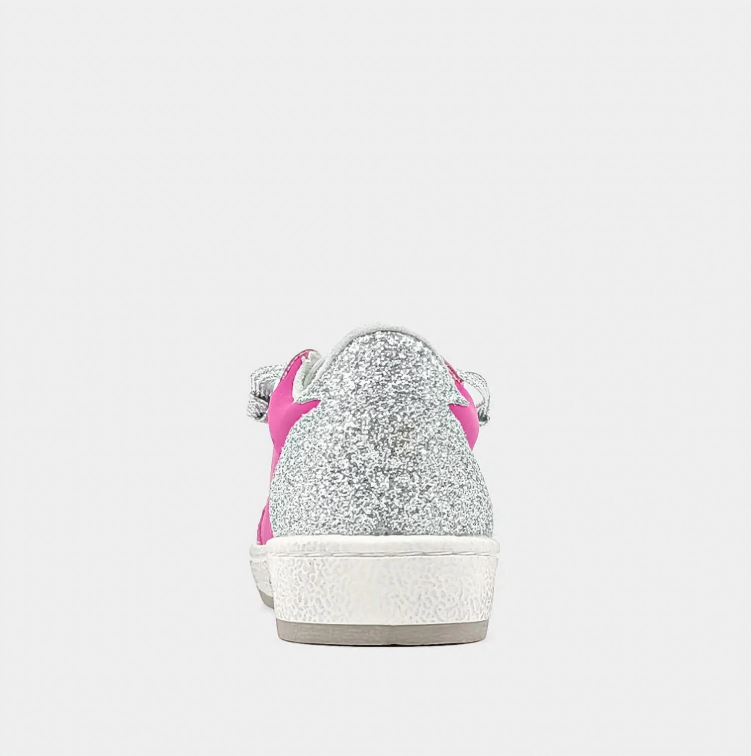Girl's Paz Sneaker In Hot Pink