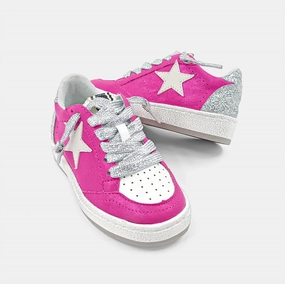 Girl's Paz Sneaker In Hot Pink Girls Athletic Shoes on sale