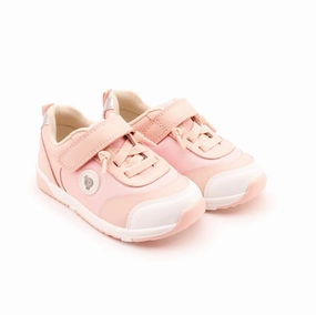 Girl's Team Kix Sneaker In Powder Pink/silver/white Girls Athletic Shoes on sale